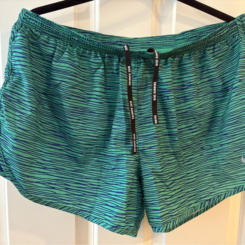 Nike Dri-FIT Green Running Shorts